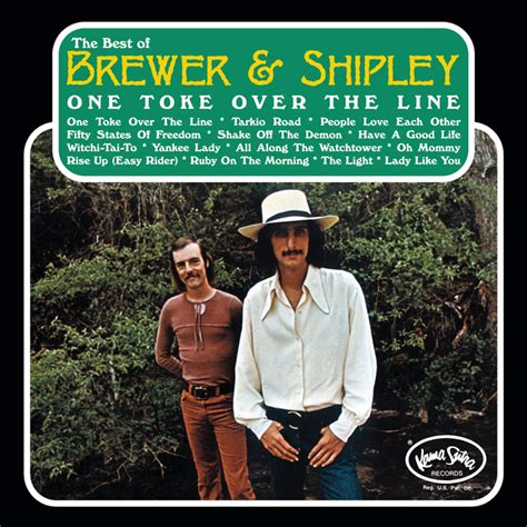 Brewer and Shipley. C | C | F | C | C C/B | Am D9 | F G | C | C F C One toke over the line, sweet Jesus, one toke over the line C/B Am D9 F G C Sittin' downtown in a railway station, one toke over the line C Waitin' for the train that goes home, sweet Mary F C Hoping that the train is on time C/B Am D9 F G C Sittin' downtown in a railway ...
